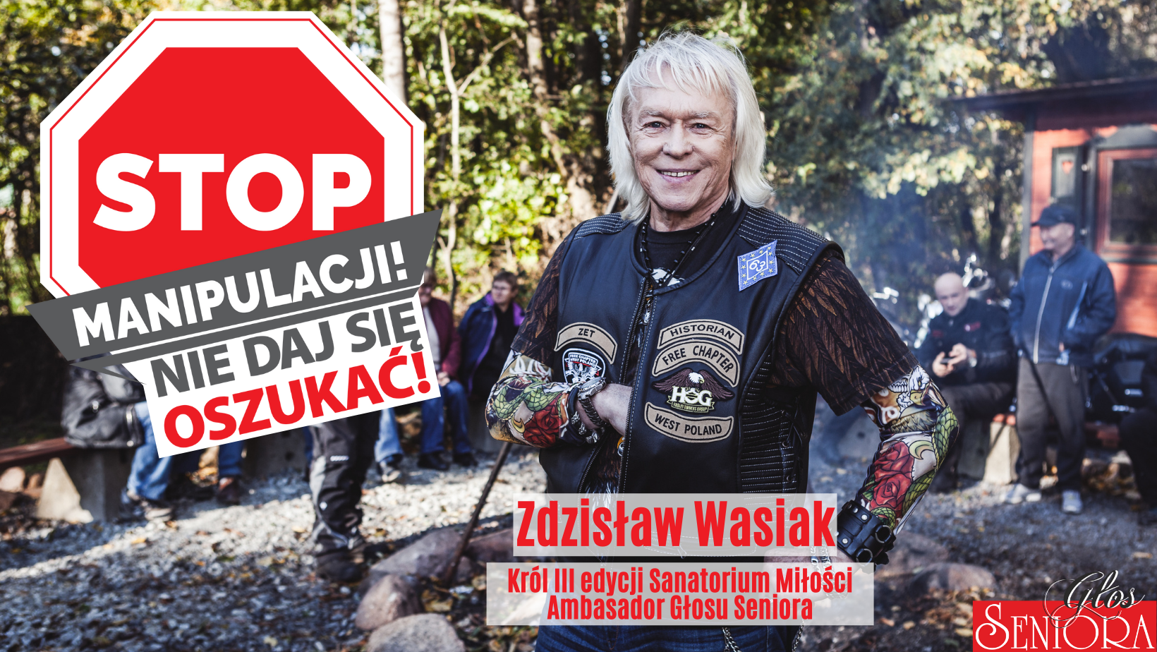 Głos Seniora prezentuje spot ogólnopolskiej kampanii społecznej Stop Manipulacji fot. mat.pras